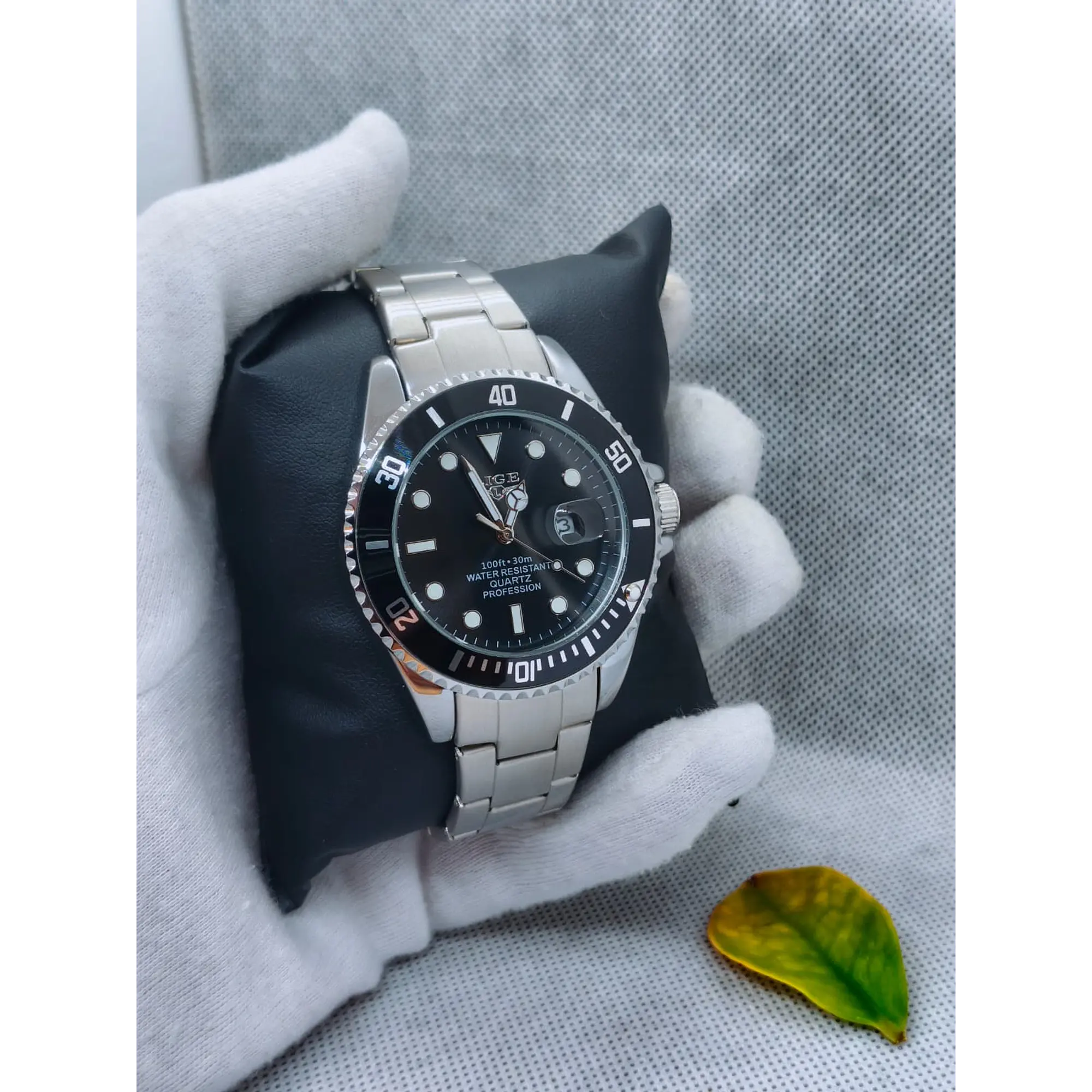 Relógio Quartz Masculino em Aço Inóxidável - Mergulhador 3