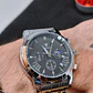 Relógio Quartz Masculino em Aço Inóxidável - Crystal Days  - Thumbnail 9