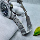 Relógio Quartz Masculino em Aço Inóxidável - Azul Prateado - Thumbnail 5