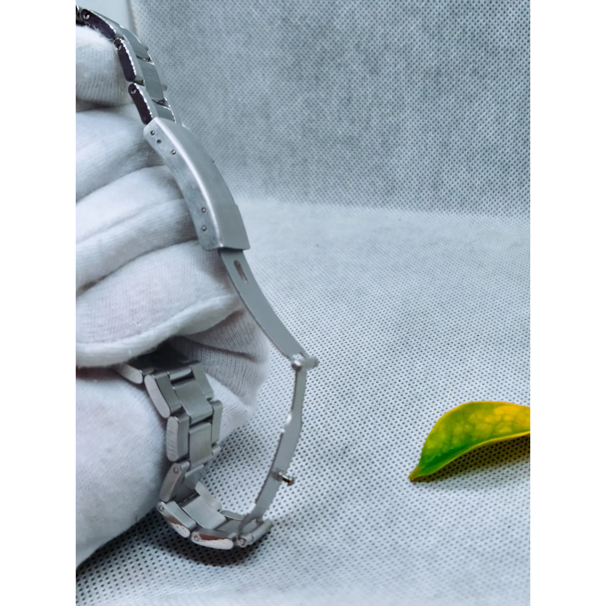 Relógio Quartz Masculino em Aço Inóxidável - Azul Prateado 6
