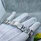 Relógio Quartz Masculino em Aço Inóxidável - Azul Prateado - Thumbnail 7