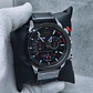 Men's Quartz Watch in Stainless Steel and Leather - Vintage Motard - thumbnail 8