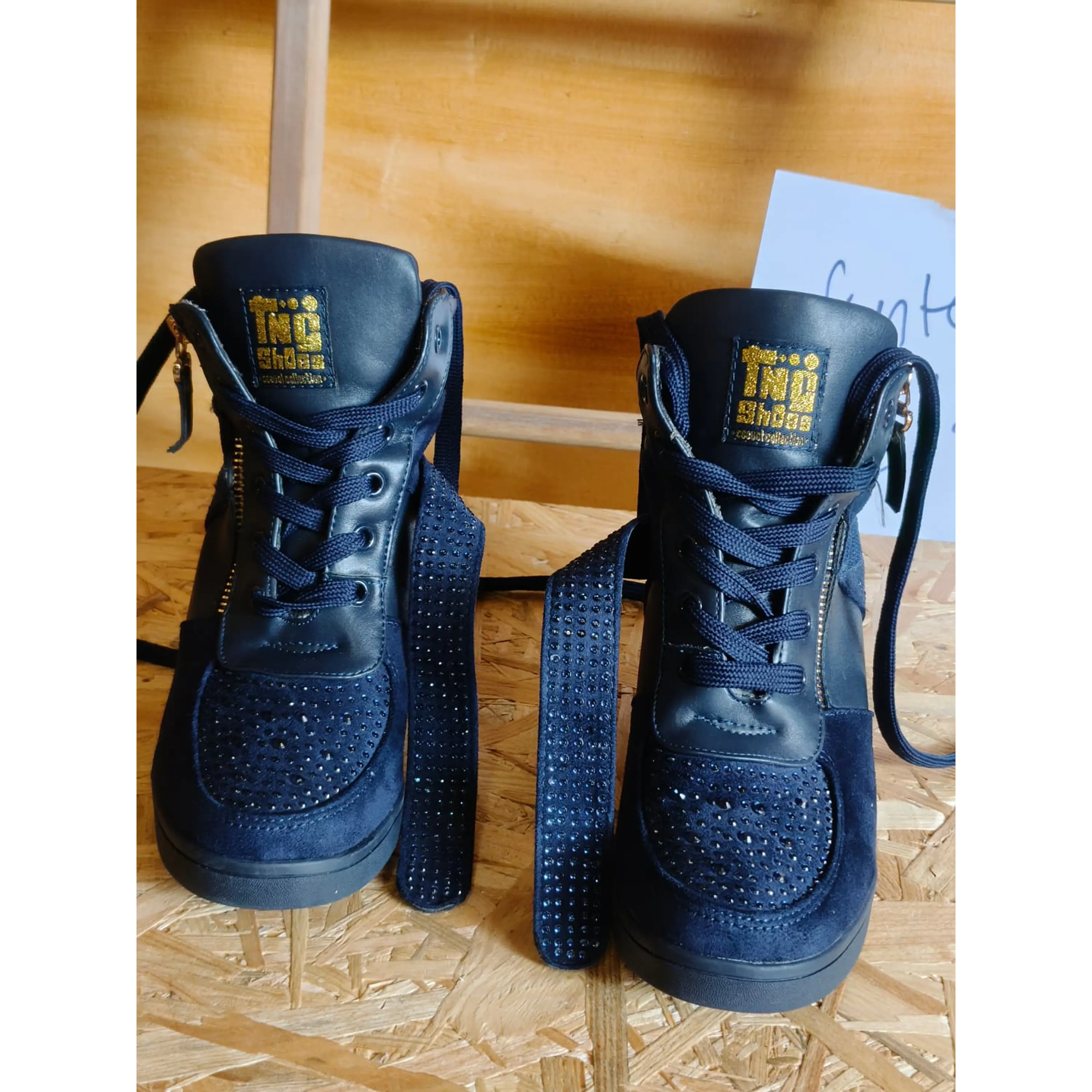 Botas Altas nº 39 Azul Marinho TNG SHOES 13