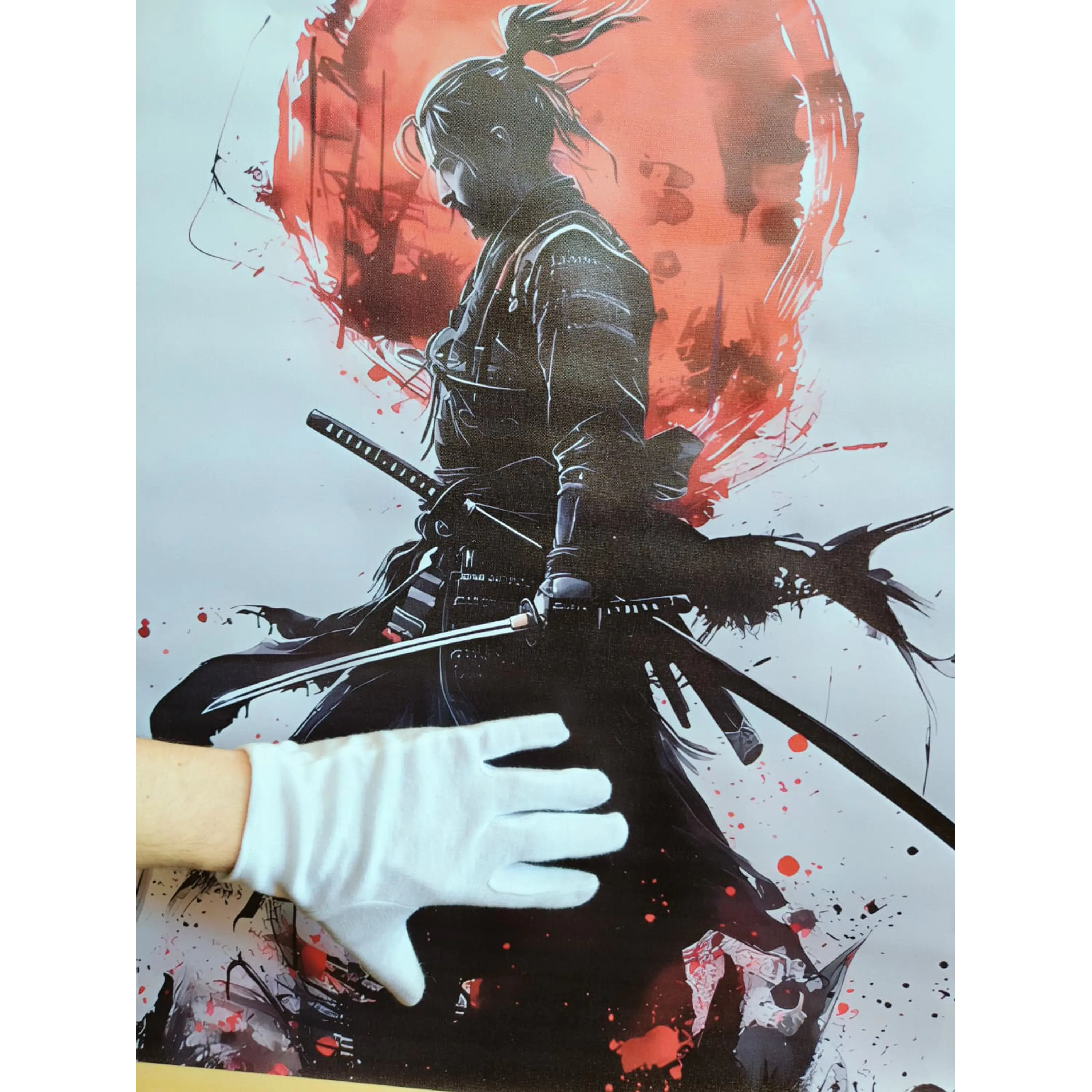 Toile imprimée enroulable Love 70 x 50 cm - RONIN Samouraï, Impeccable 2