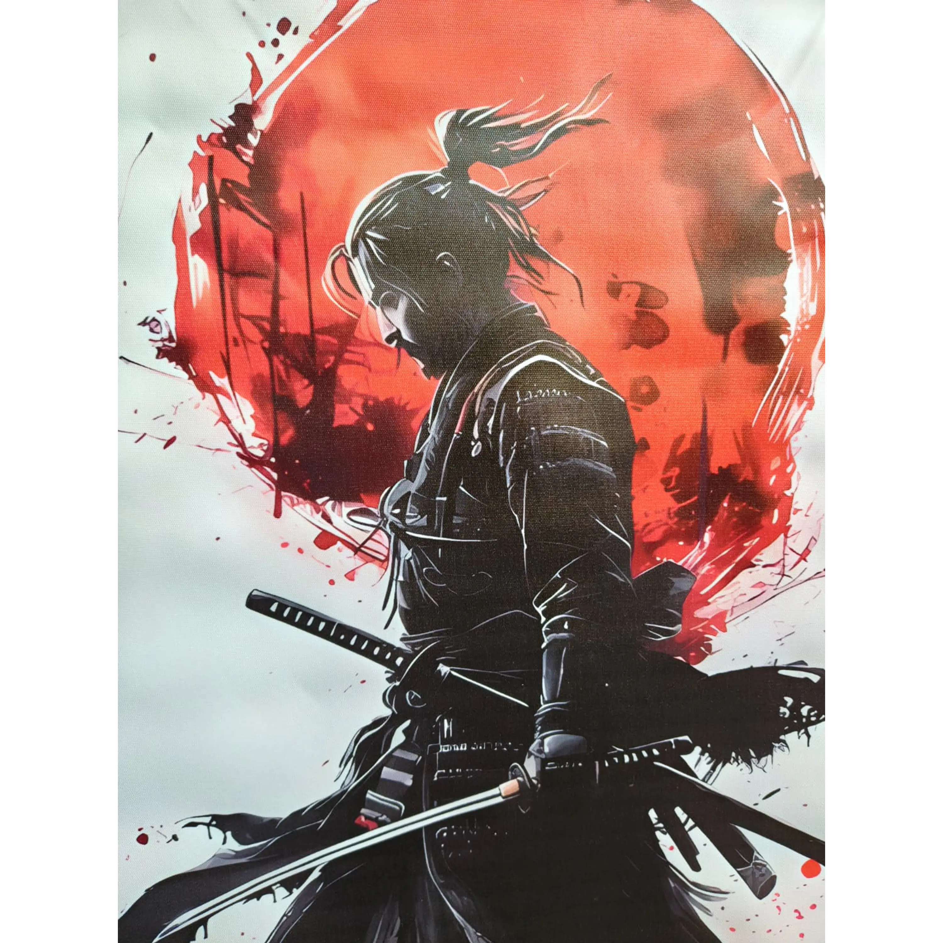 Toile imprimée enroulable Love 70 x 50 cm - RONIN Samouraï, Impeccable 3