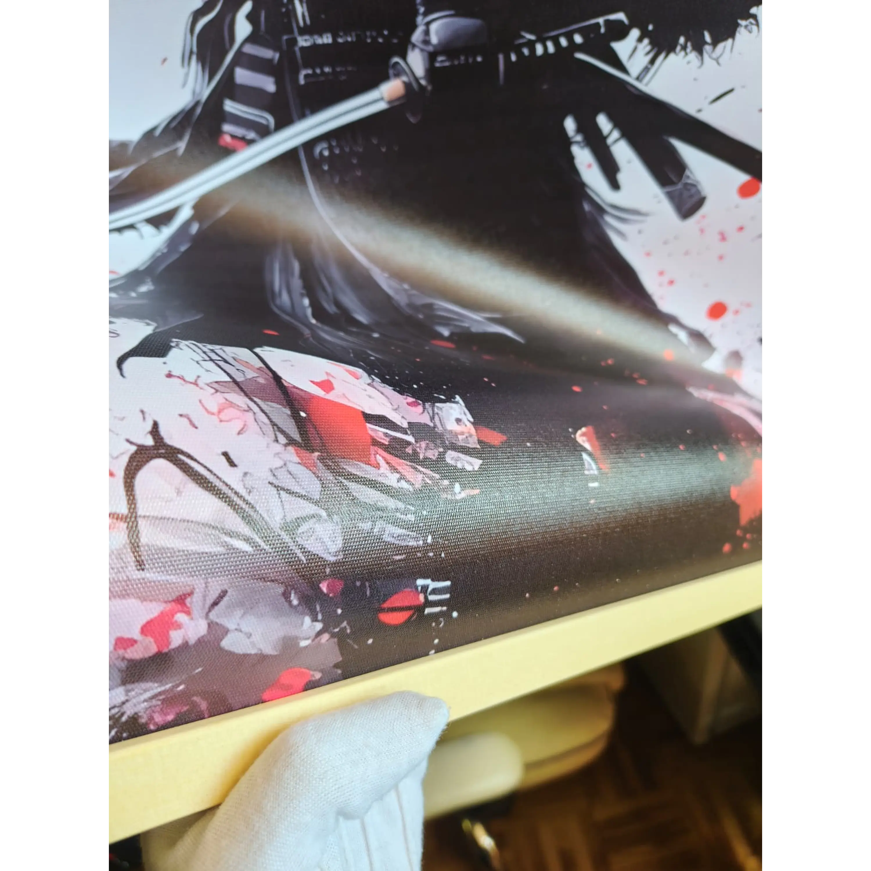 Toile imprimée enroulable Love 70 x 50 cm - RONIN Samouraï, Impeccable 5