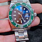 Relógio Diver Addiesdive Original - Green Black OP. - Thumbnail 10