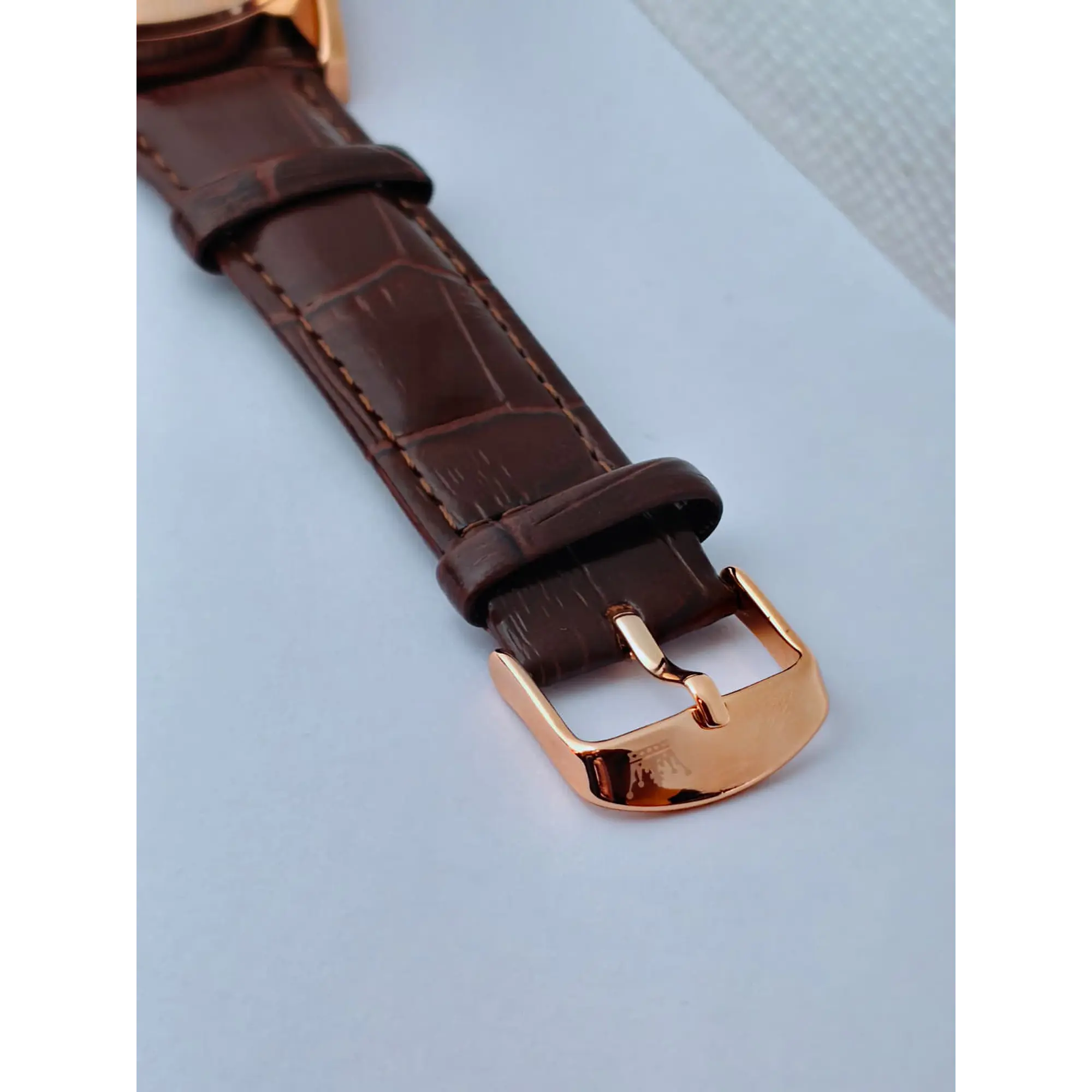 Montre chronographe vintage Brown Inspector par OLEVS 5