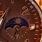 Montre chronographe vintage Brown Inspector par OLEVS - vignette 3