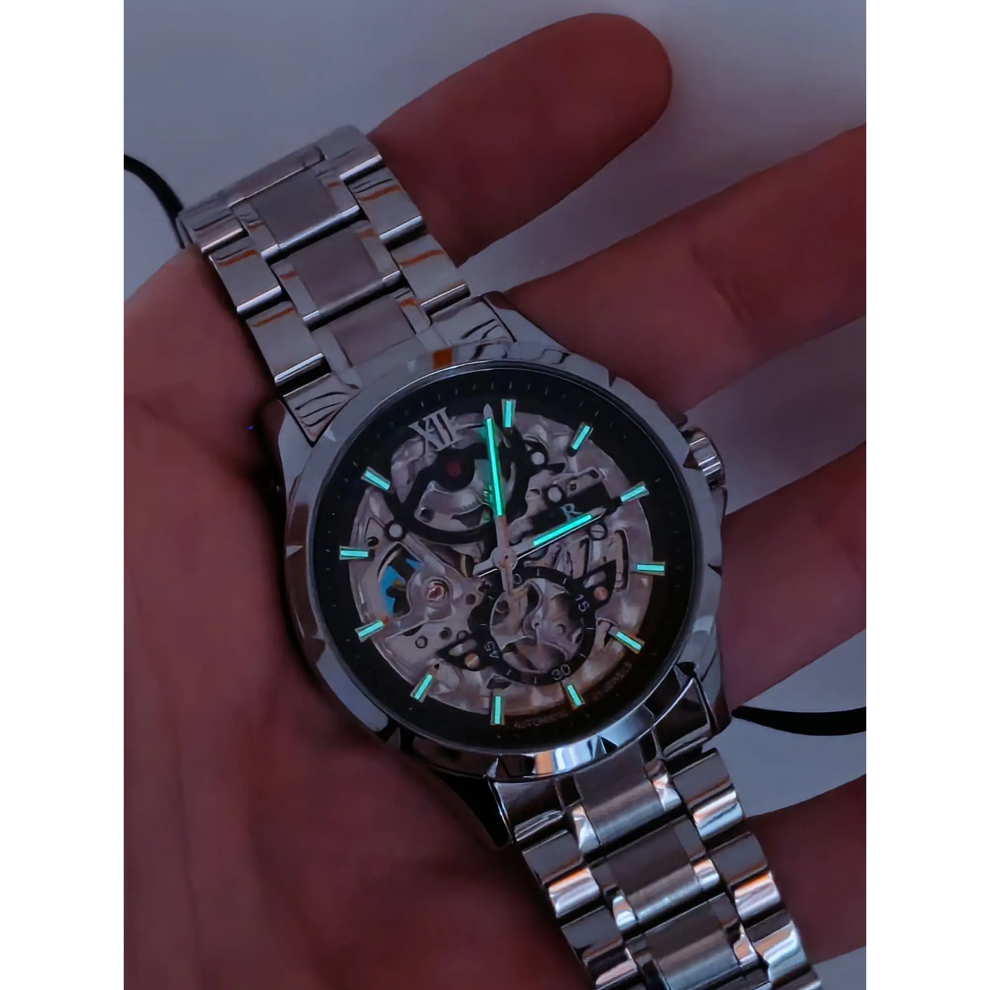 Relógio Mecânico Automático R - 21 Jewels 13