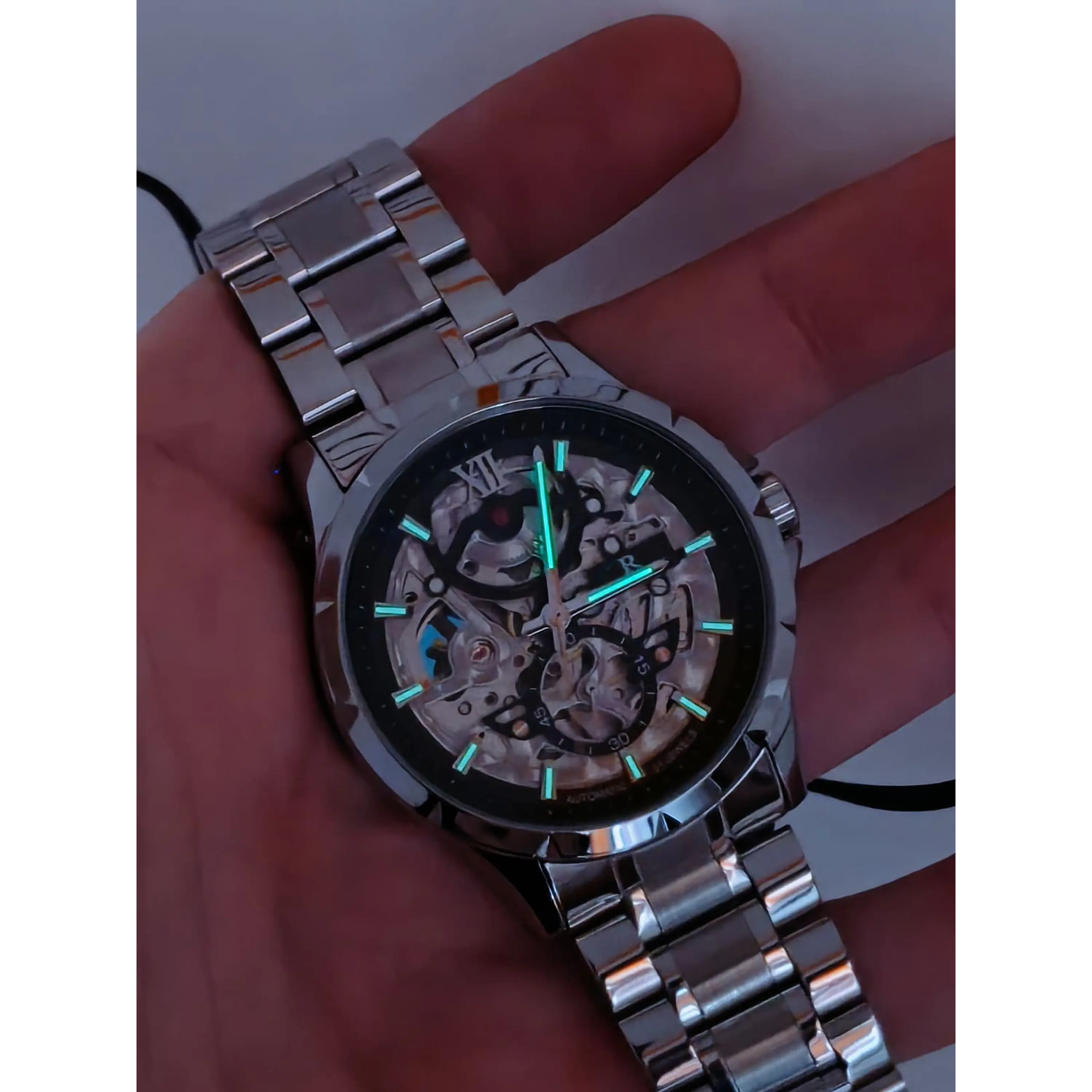 Relógio Mecânico Automático R - 21 Jewels 13