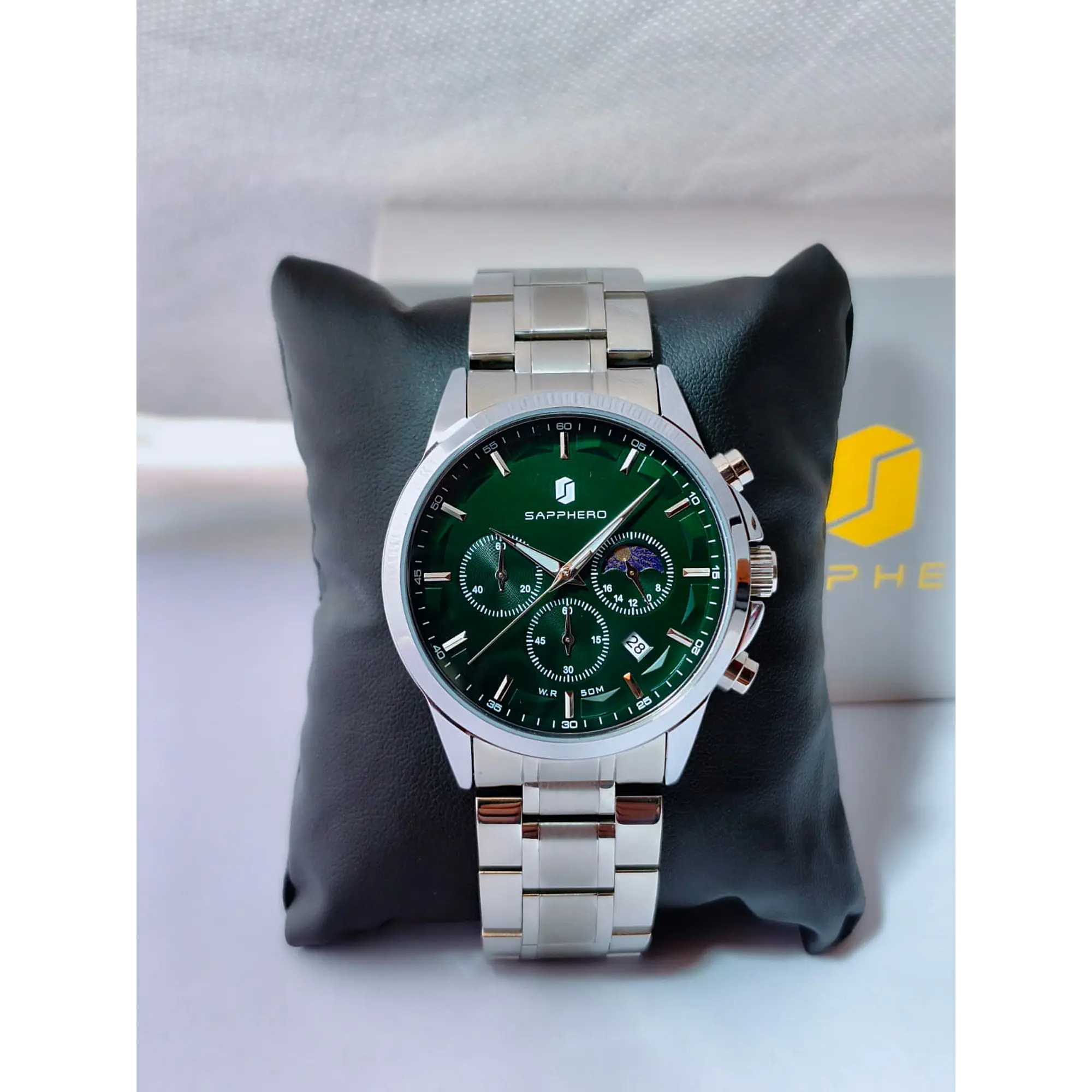 Relógio de Luxo SAPHEERO Green Seasons Imaculado 6