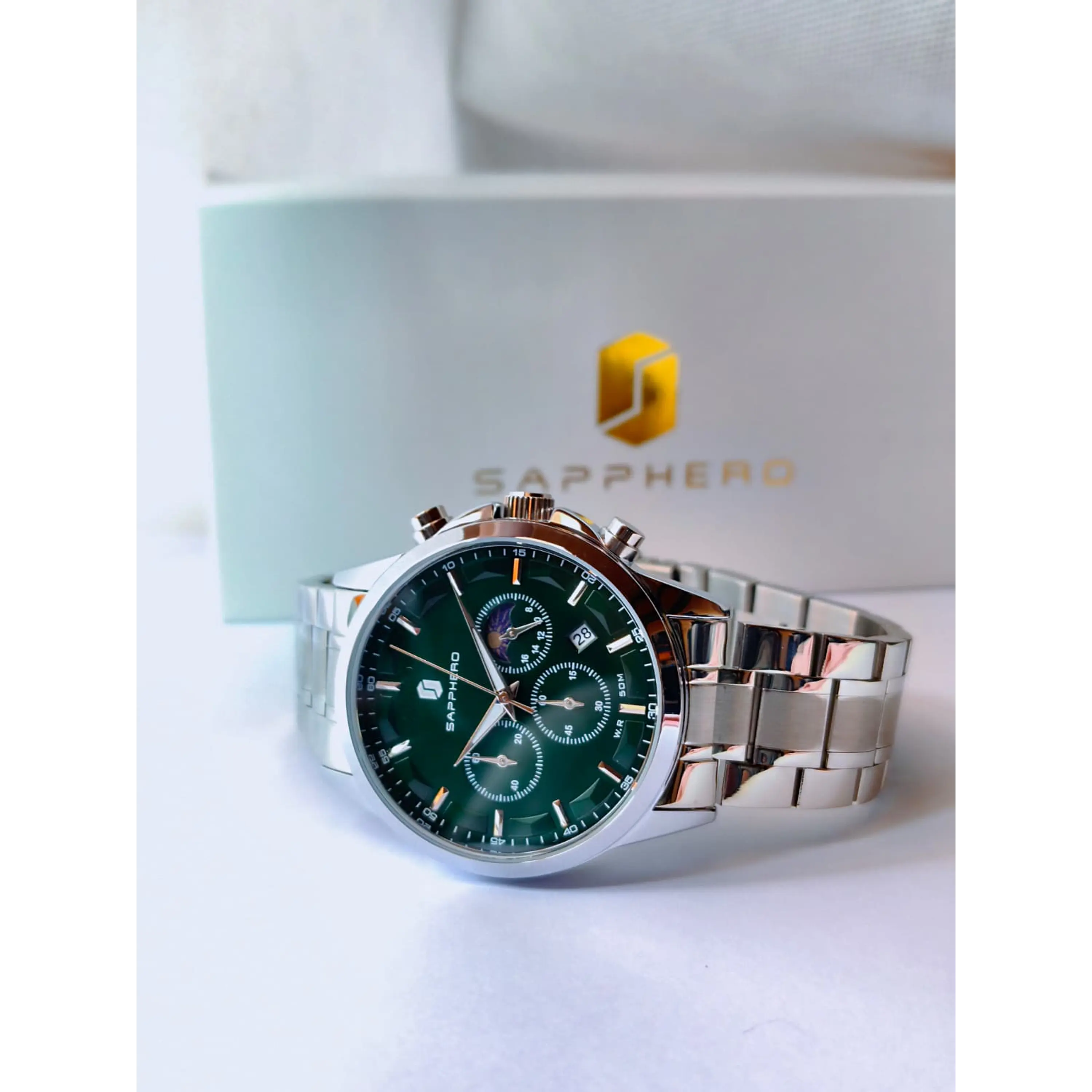 Relógio de Luxo SAPHEERO Green Seasons Imaculado 2