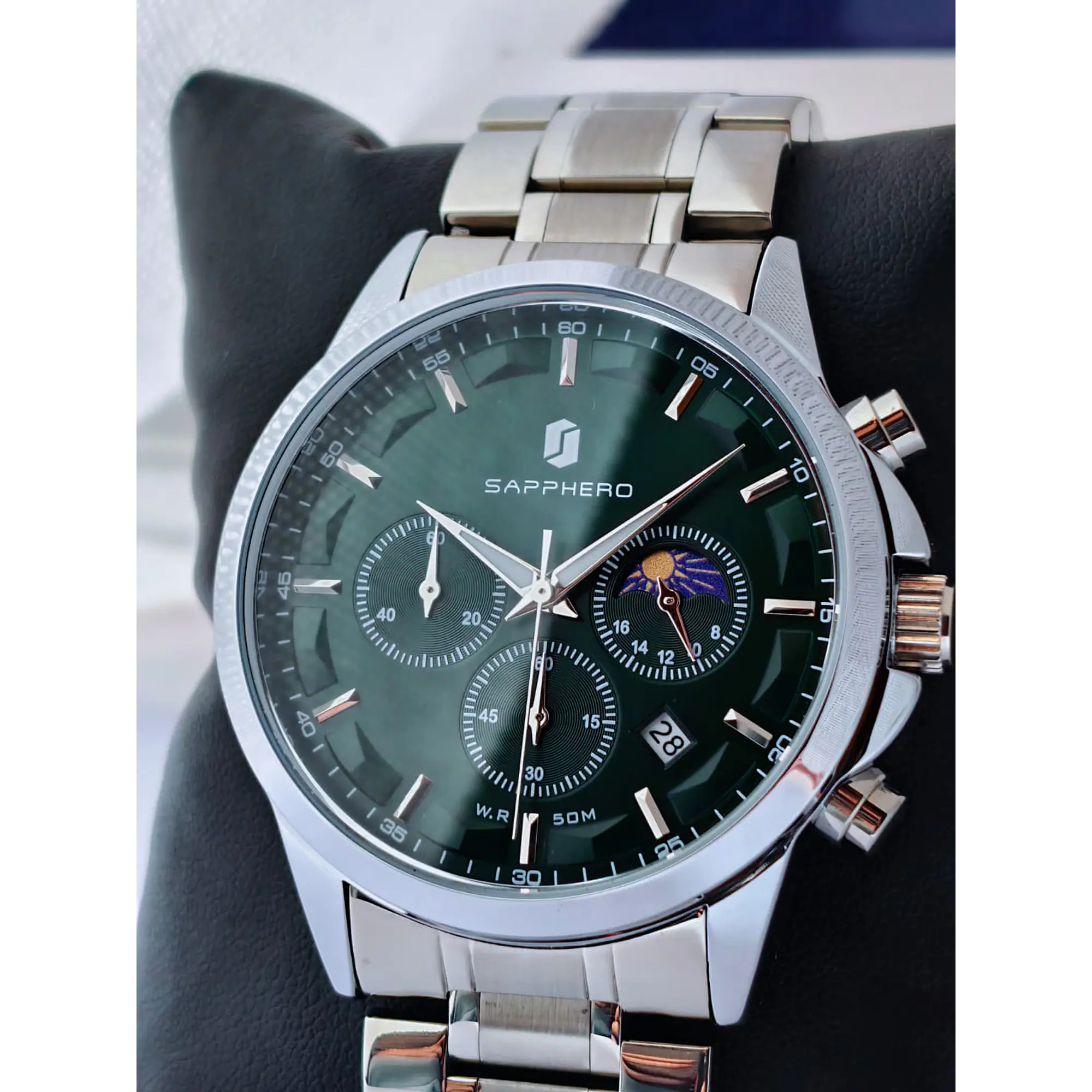 Relógio de Luxo SAPHEERO Green Seasons Imaculado 5