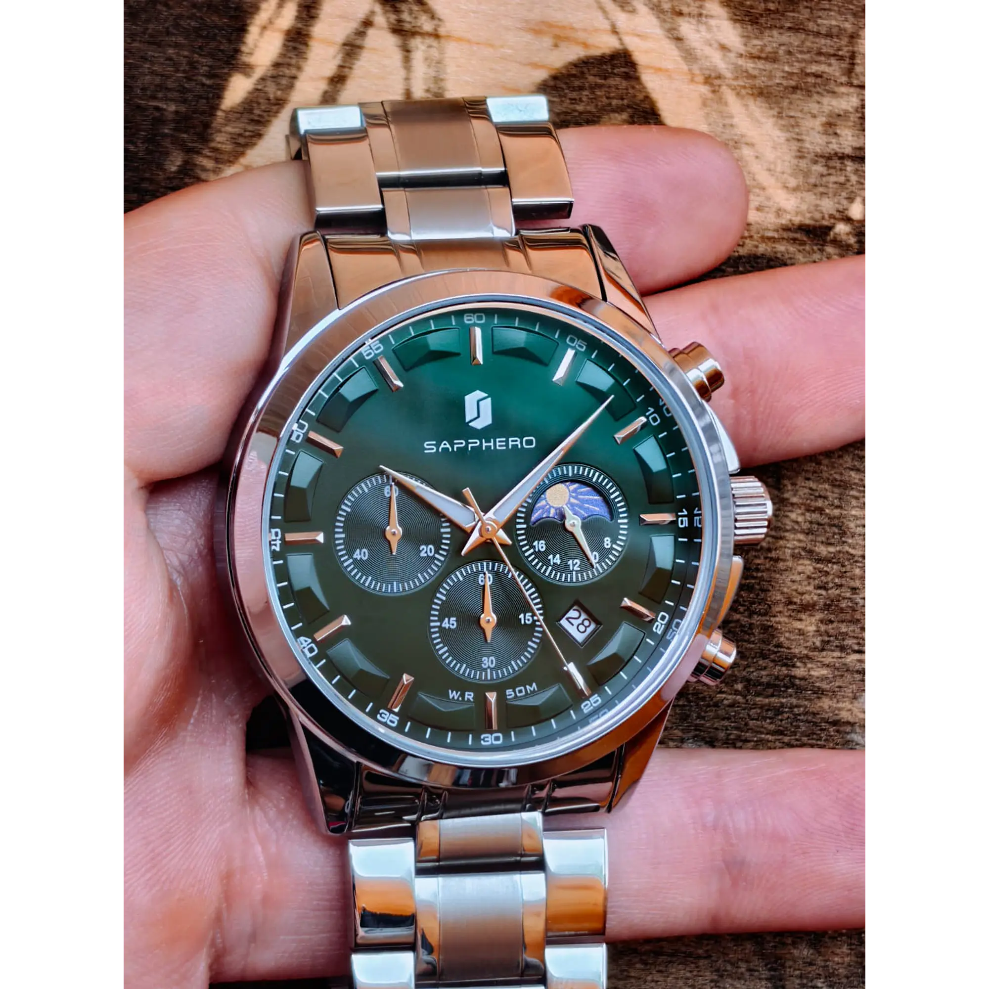 Relógio de Luxo SAPHEERO Green Seasons Imaculado 16