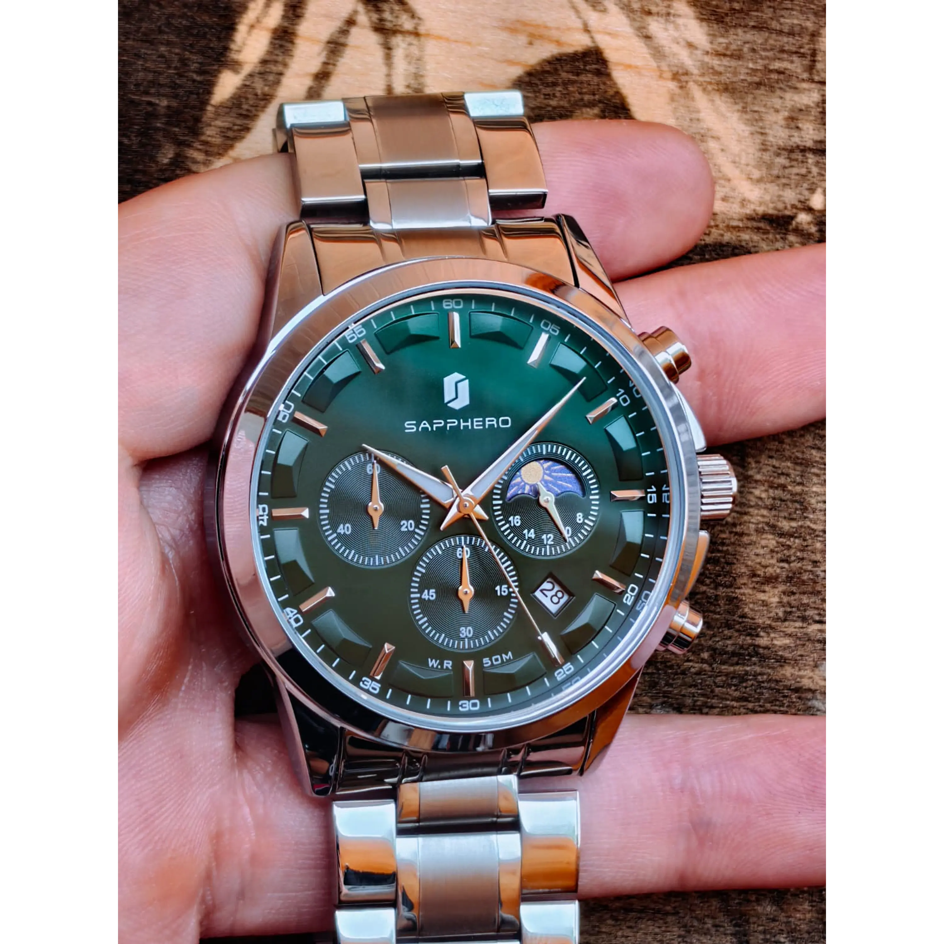 Relógio de Luxo SAPHEERO Green Seasons Imaculado 16