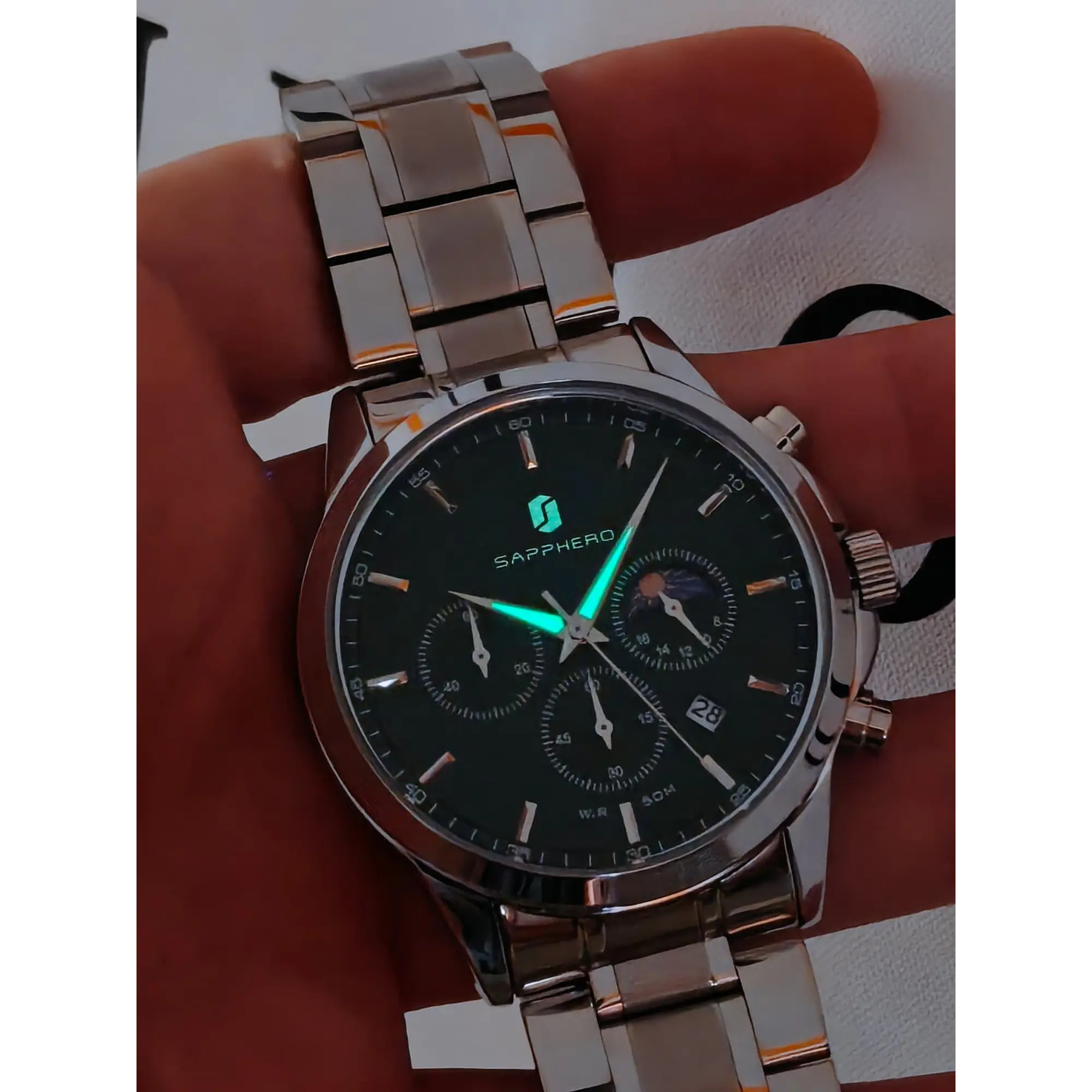 Relógio de Luxo SAPHEERO Green Seasons Imaculado 17