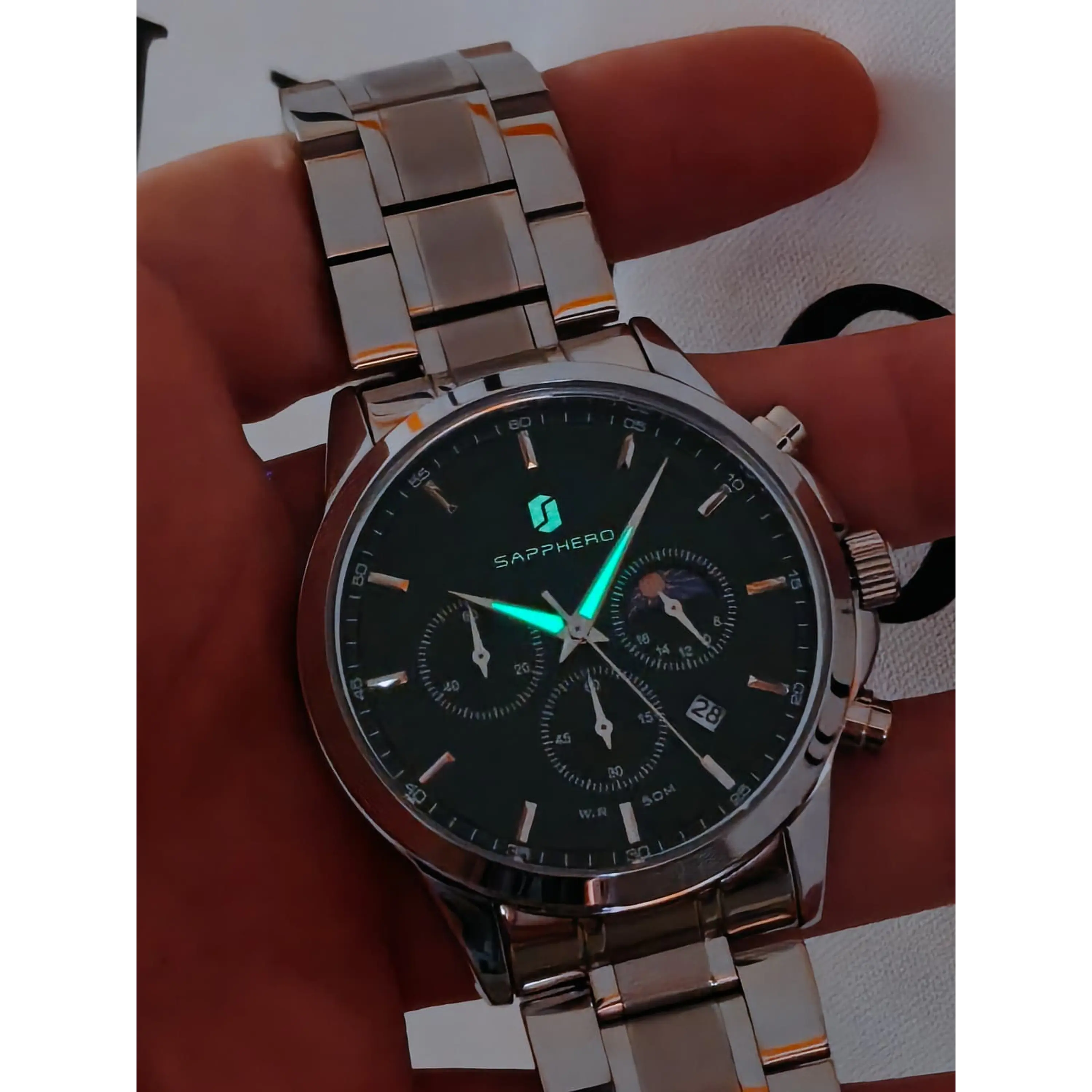 Relógio de Luxo SAPHEERO Green Seasons Imaculado 17
