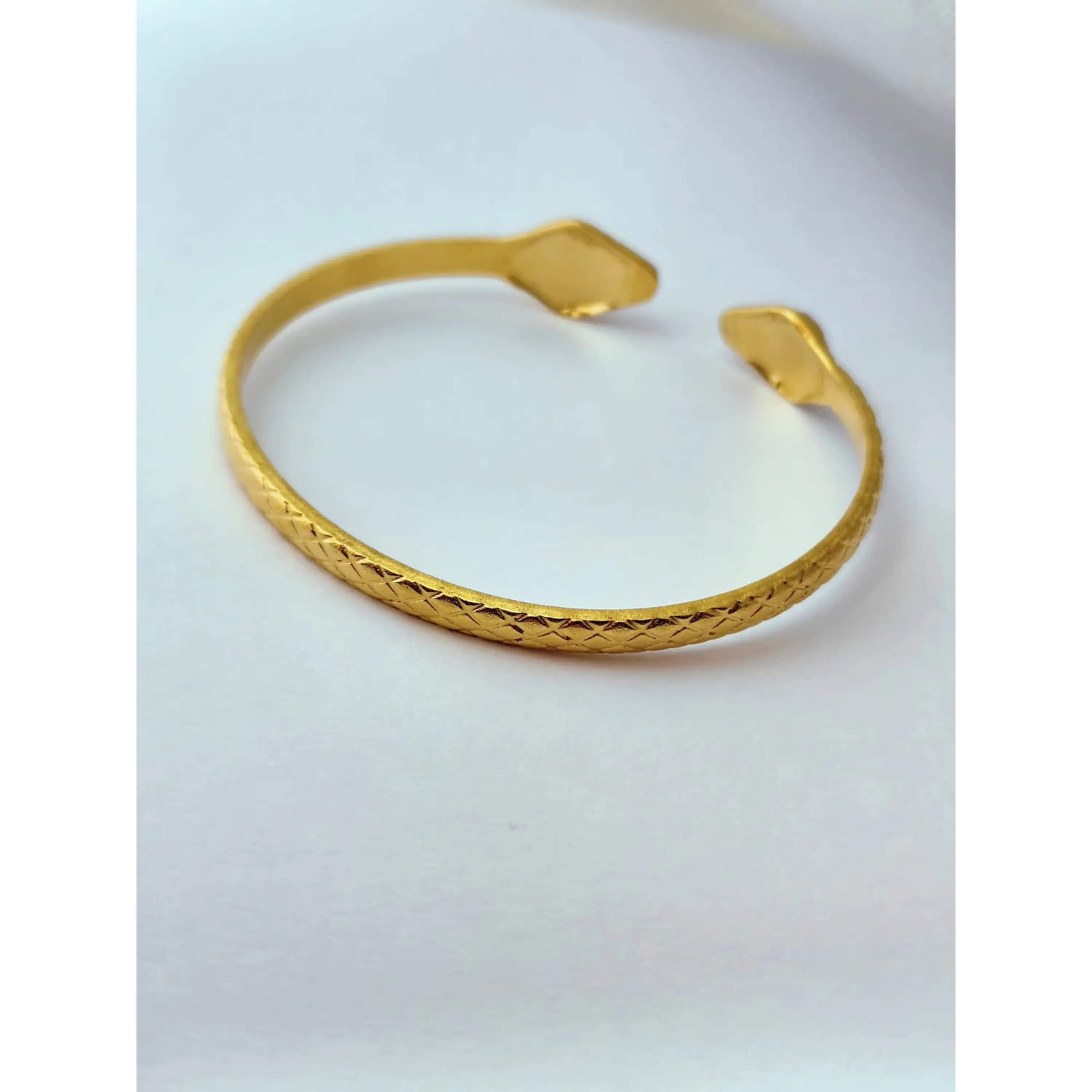 Pulseira Redimensionável Gold Snake - Imaculada. 8
