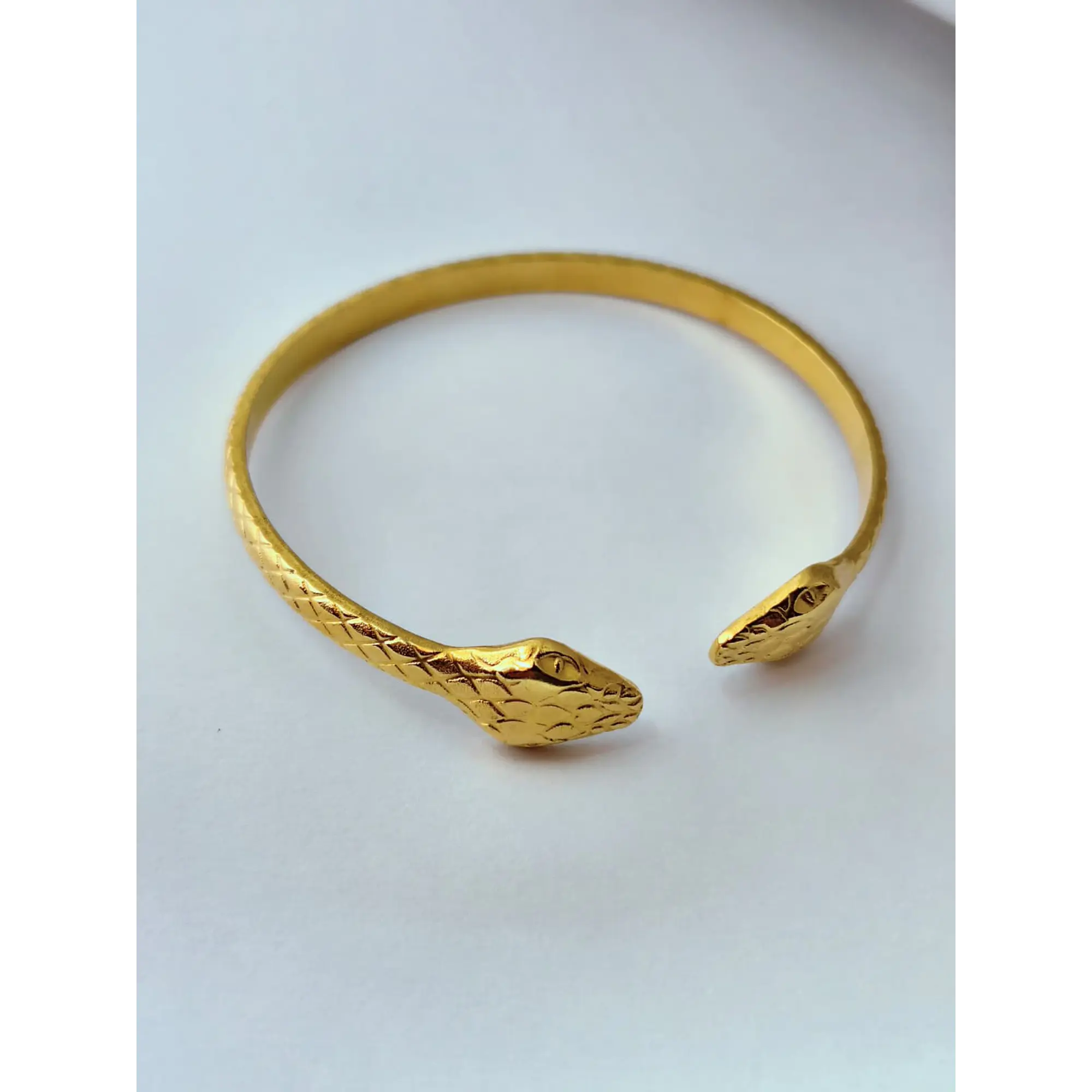 Pulseira Redimensionável Gold Snake - Imaculada. 10