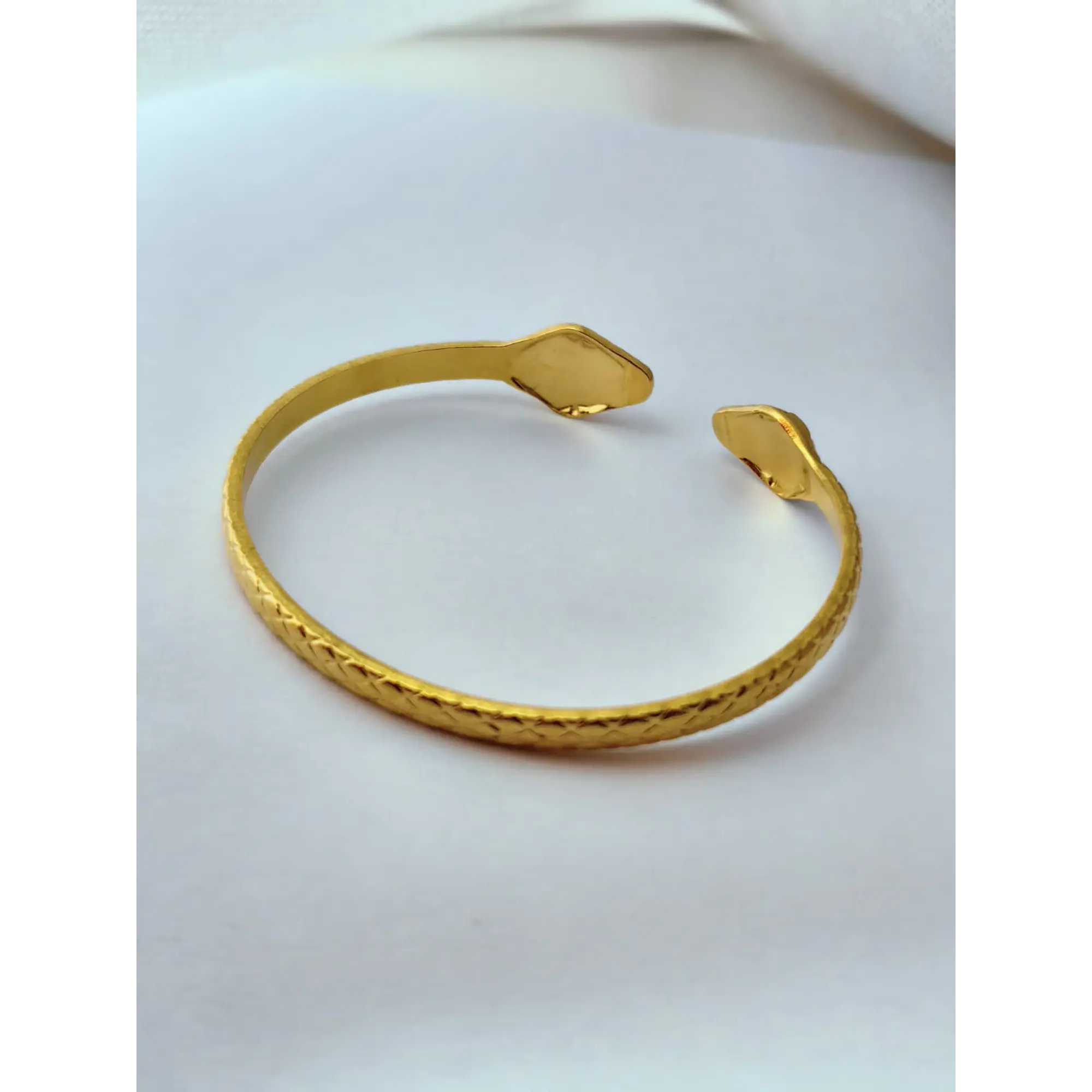 Pulseira Redimensionável Gold Snake - Imaculada. 11