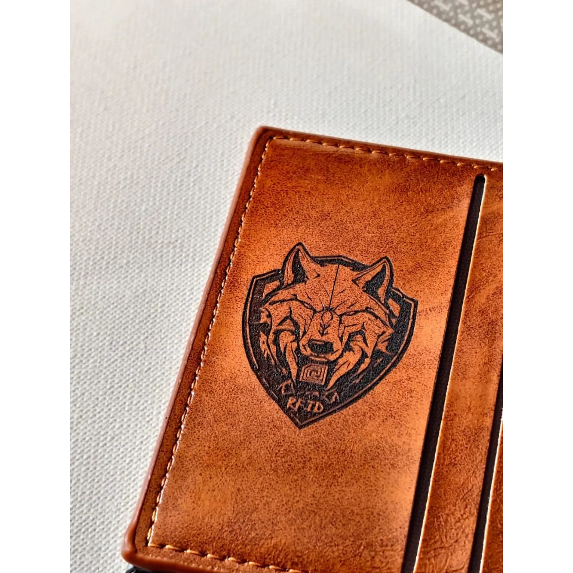 Carteira Porta-Cartões Compacta (Rfid) - ALFA Brown 10