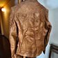 Casaco Couro Verdadeiro Carrie Hoxton London - Brown - Thumbnail 4