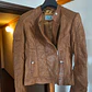 Casaco Couro Verdadeiro Carrie Hoxton London - Brown - Thumbnail 11