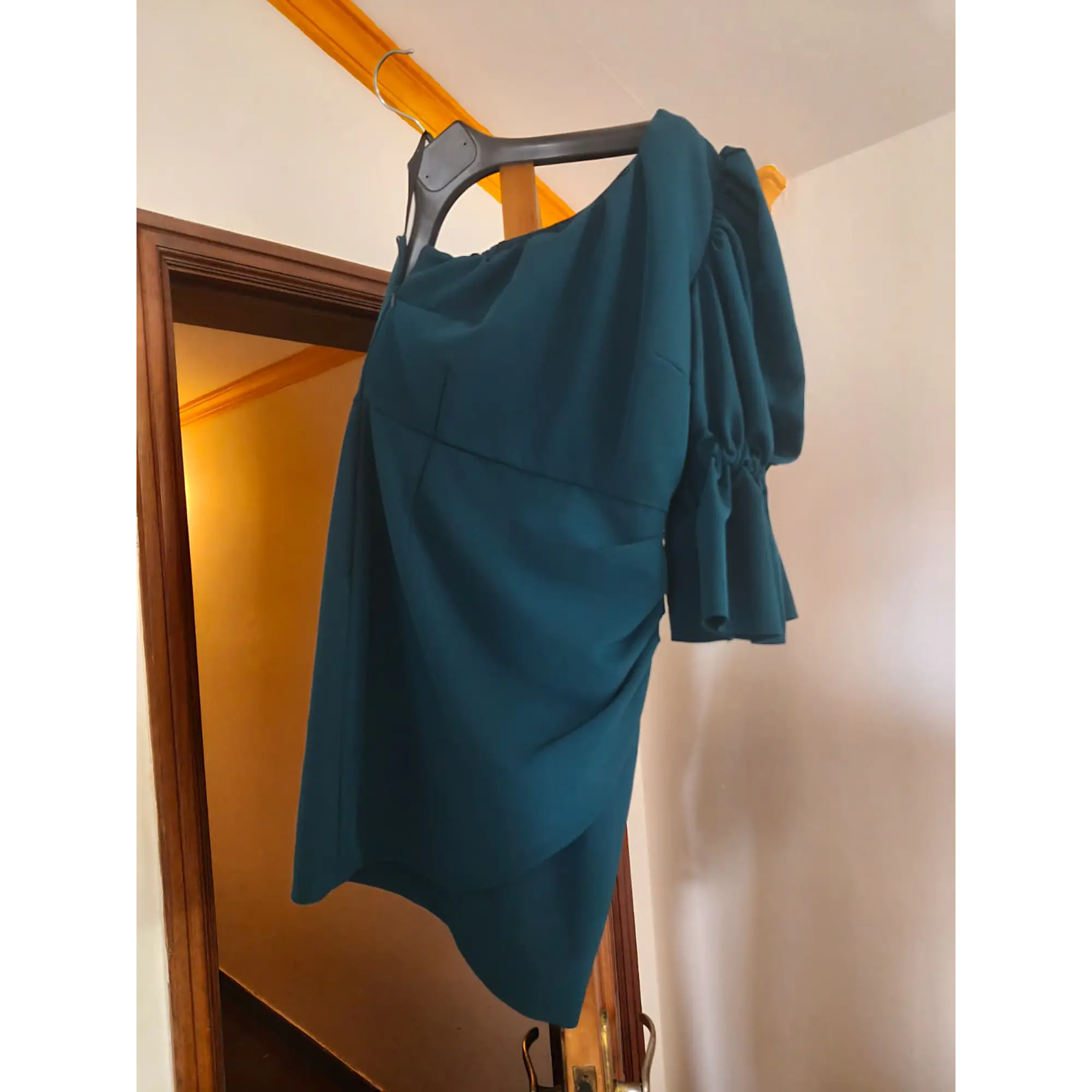Vestido de Gala - Elegância em Verde-Petróleo - MAUÎ Original 10