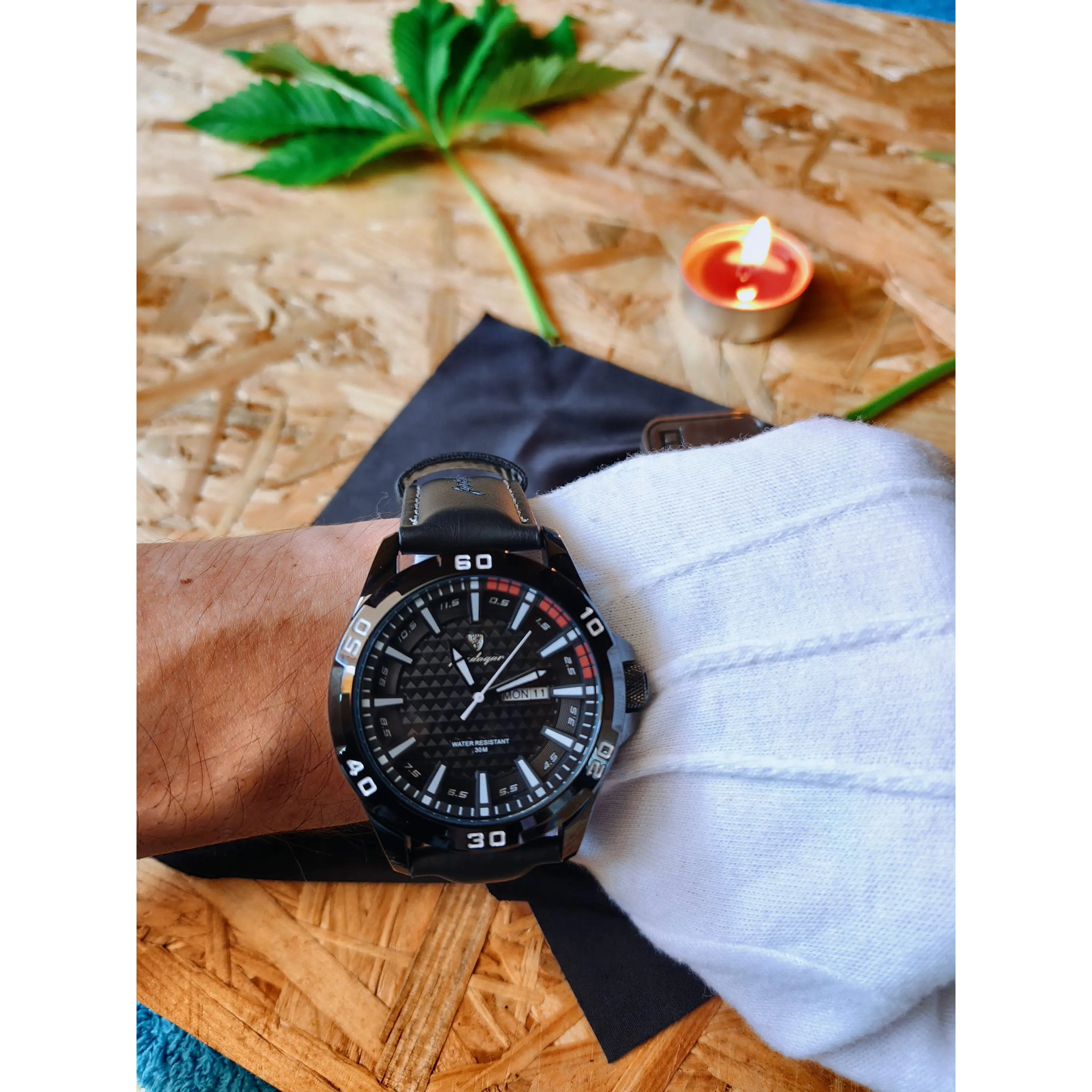 Relógio Masculino Esportivo e Sofisticado - BLACK 5