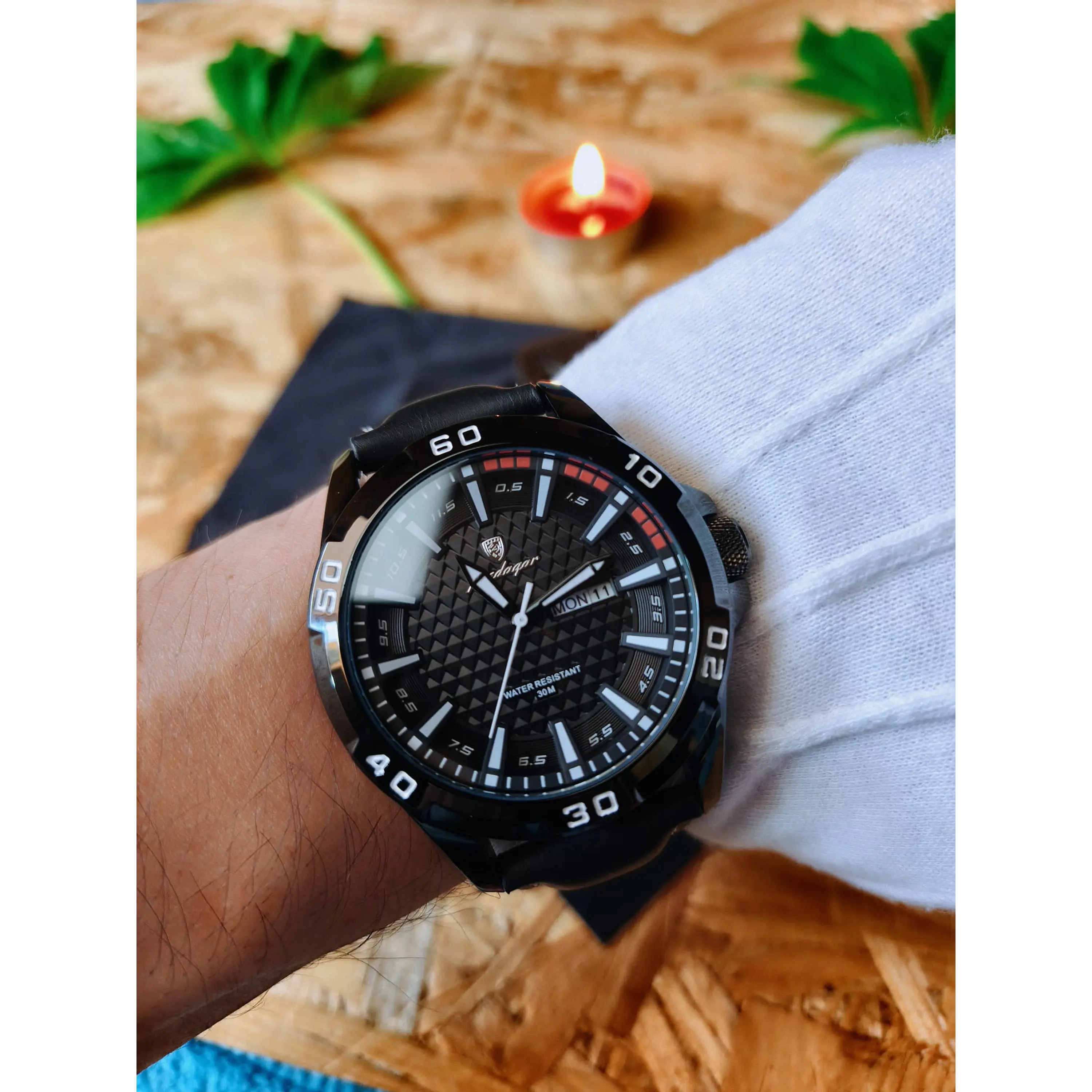Relógio Masculino Esportivo e Sofisticado - BLACK 7