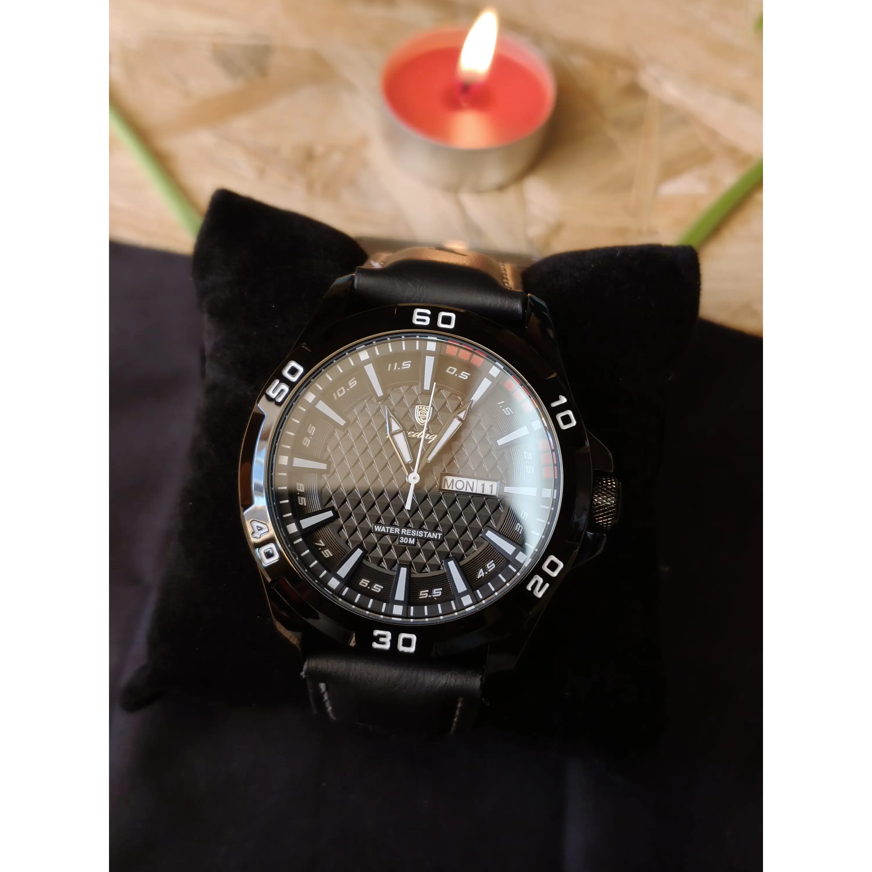 Relógio Masculino Esportivo e Sofisticado - BLACK 11