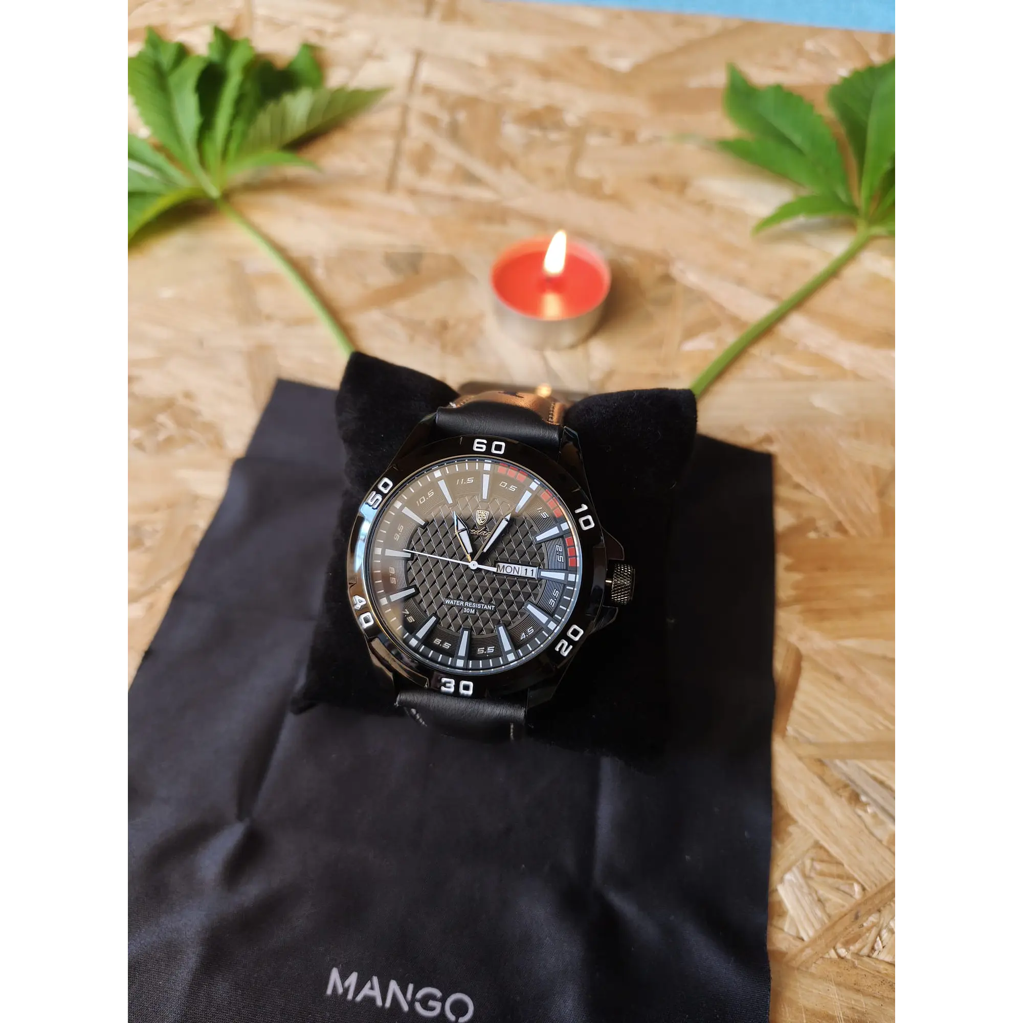 Relógio Masculino Esportivo e Sofisticado - BLACK 12
