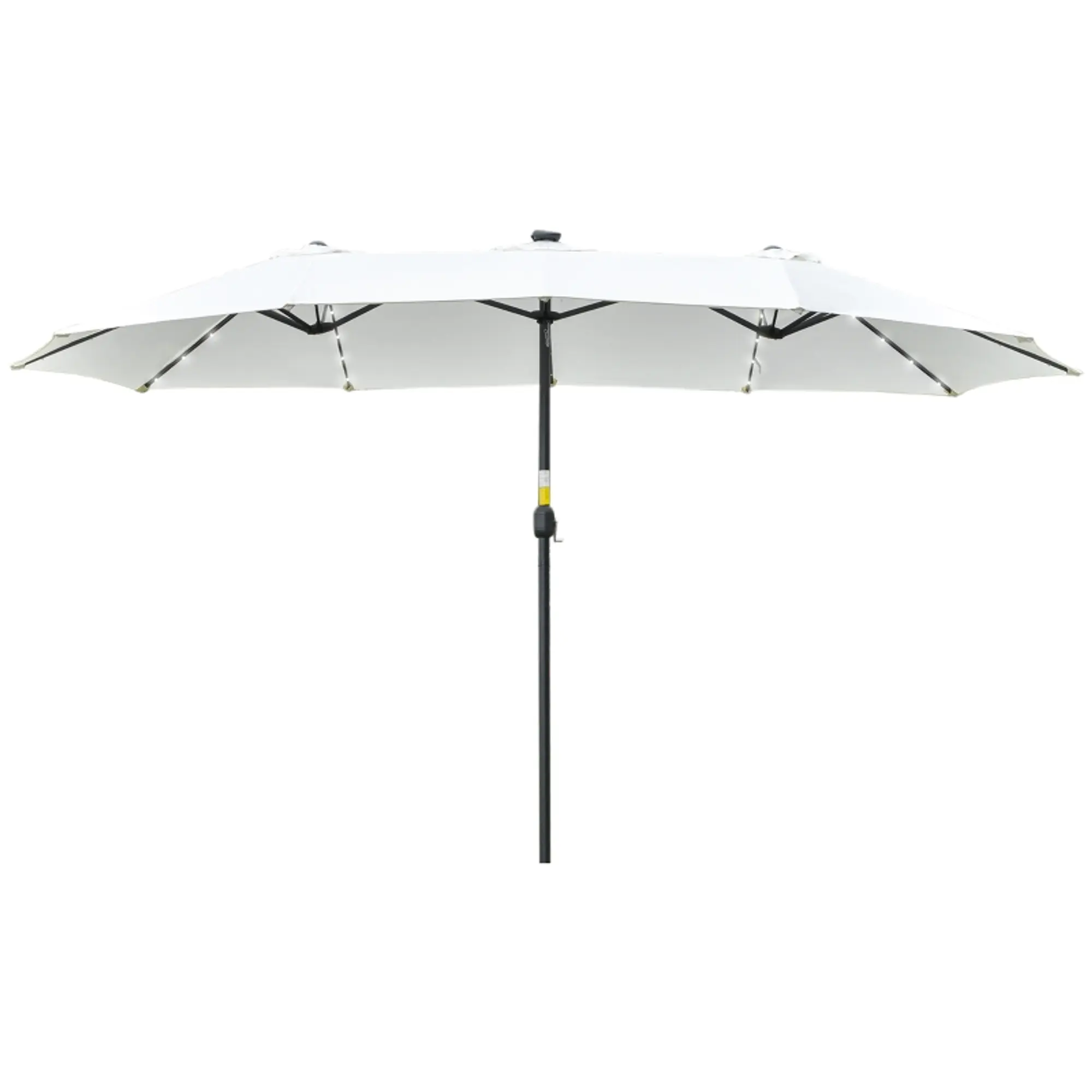 Chapéu de Sol Duplo com 48 Luzes LED 4,5x2,65 m  11