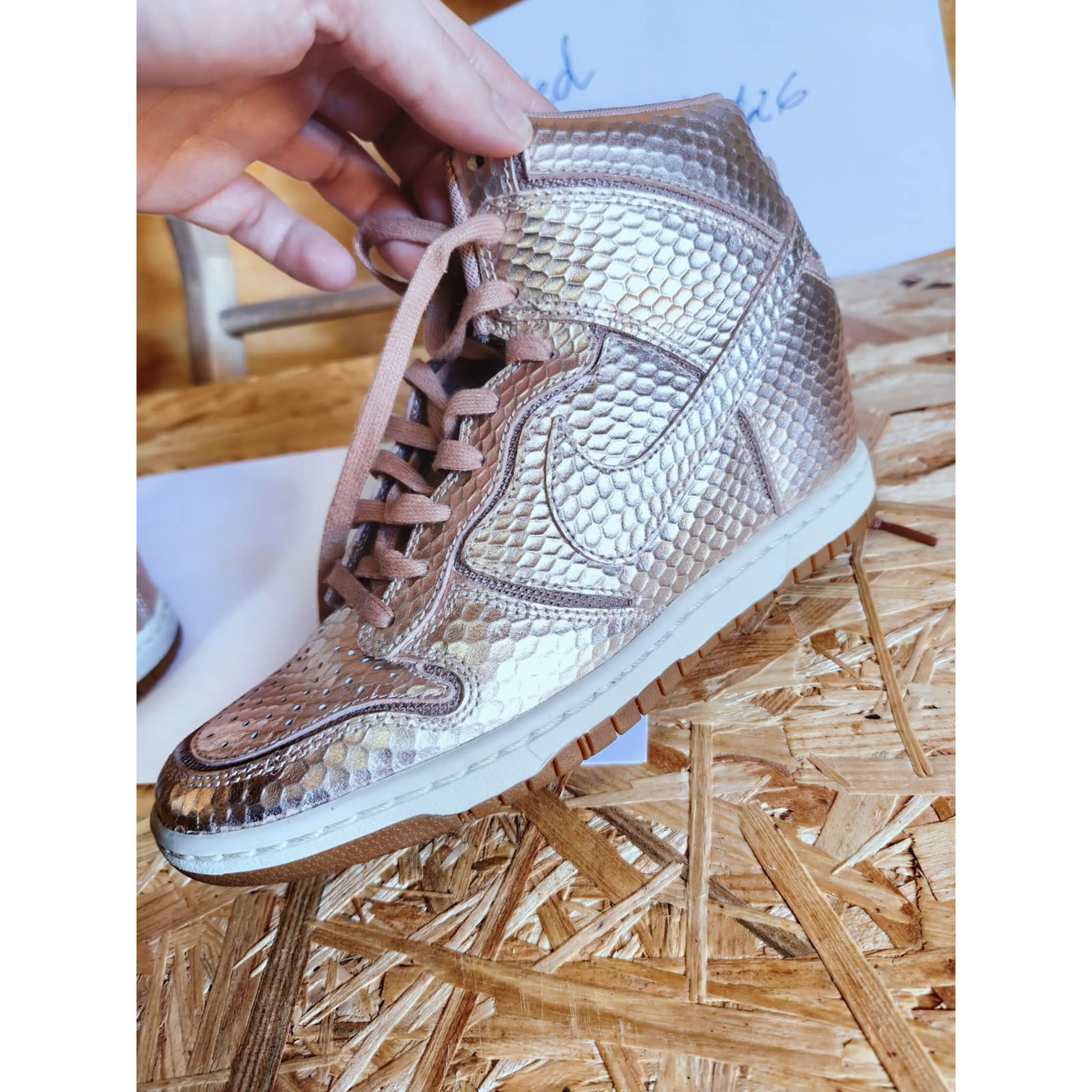 Ténis Nike Dunk High Sky Wedge 