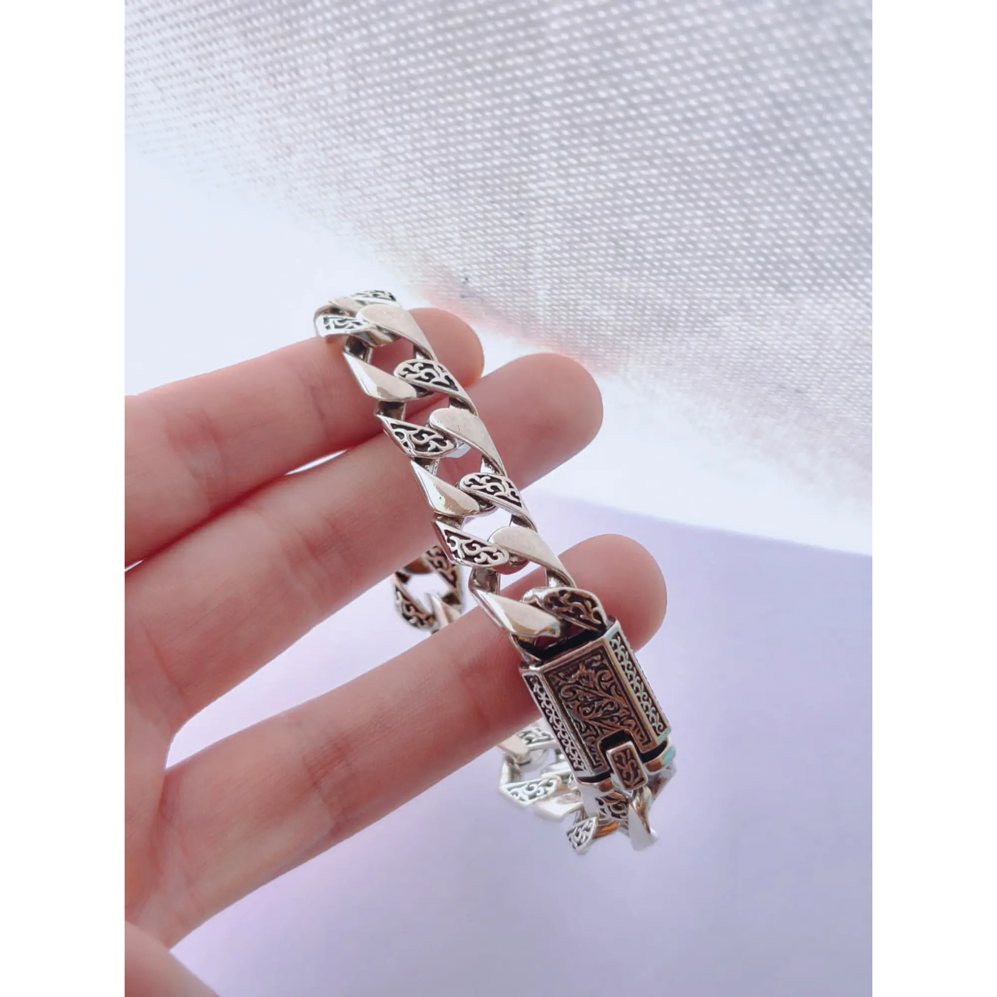 Pulseira Celta Cubana em aço 316L 3