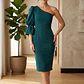 Vestido de Gala - Elegância em Verde-Petróleo - MAUÎ Original - Thumbnail 1