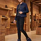 Botas Altas nº 39 Azul Marinho TNG SHOES - Thumbnail 1