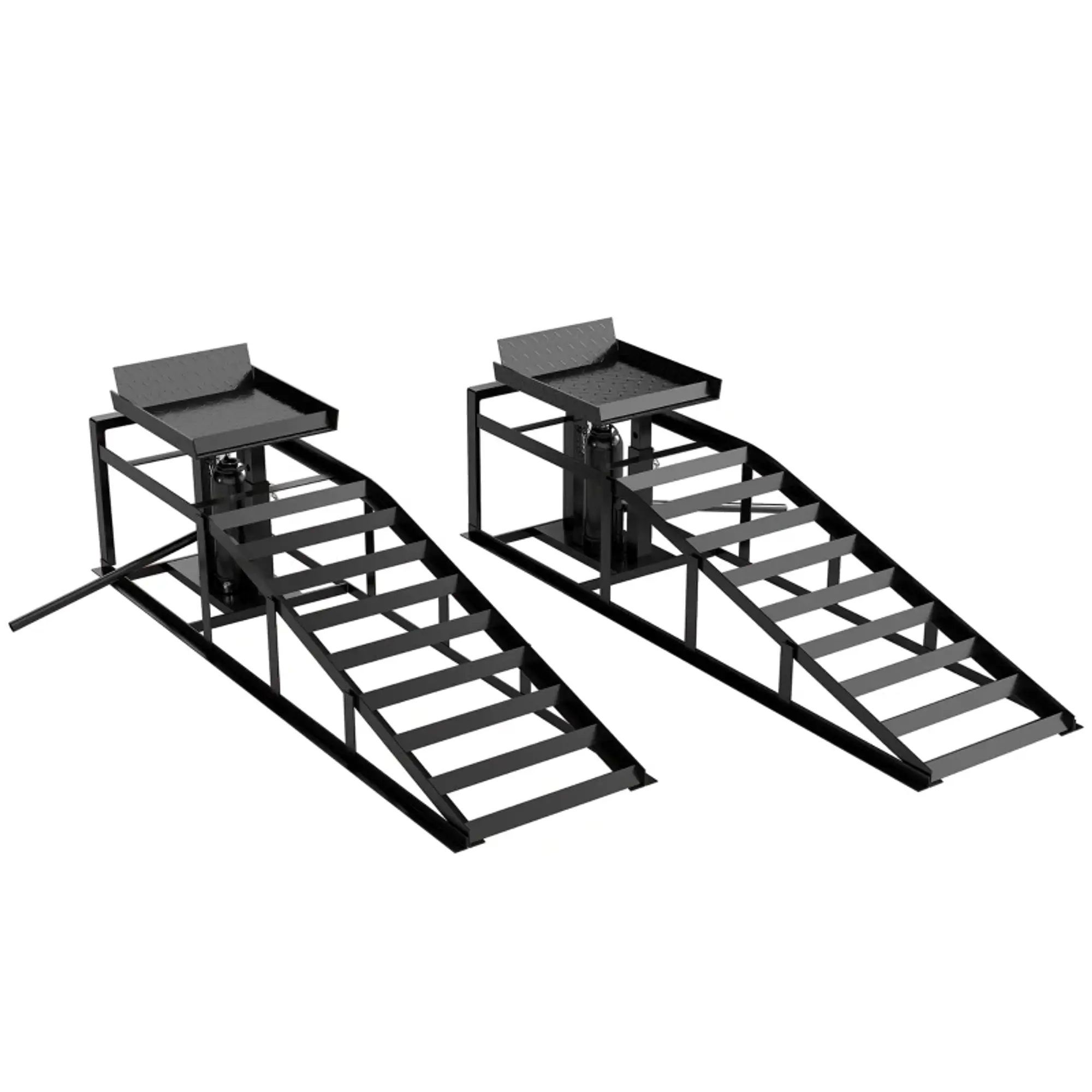 2 Rampas Hidráulicas para Carro, Capacidade 3 toneladas, 5