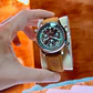 Relógio Masculino Poedagar Chronograph – Bracelete em Pele e Detalhes Luminosos - Thumbnail 2