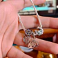 Pulseira Prateada com Charms da Sorte e Proteção - Thumbnail 5