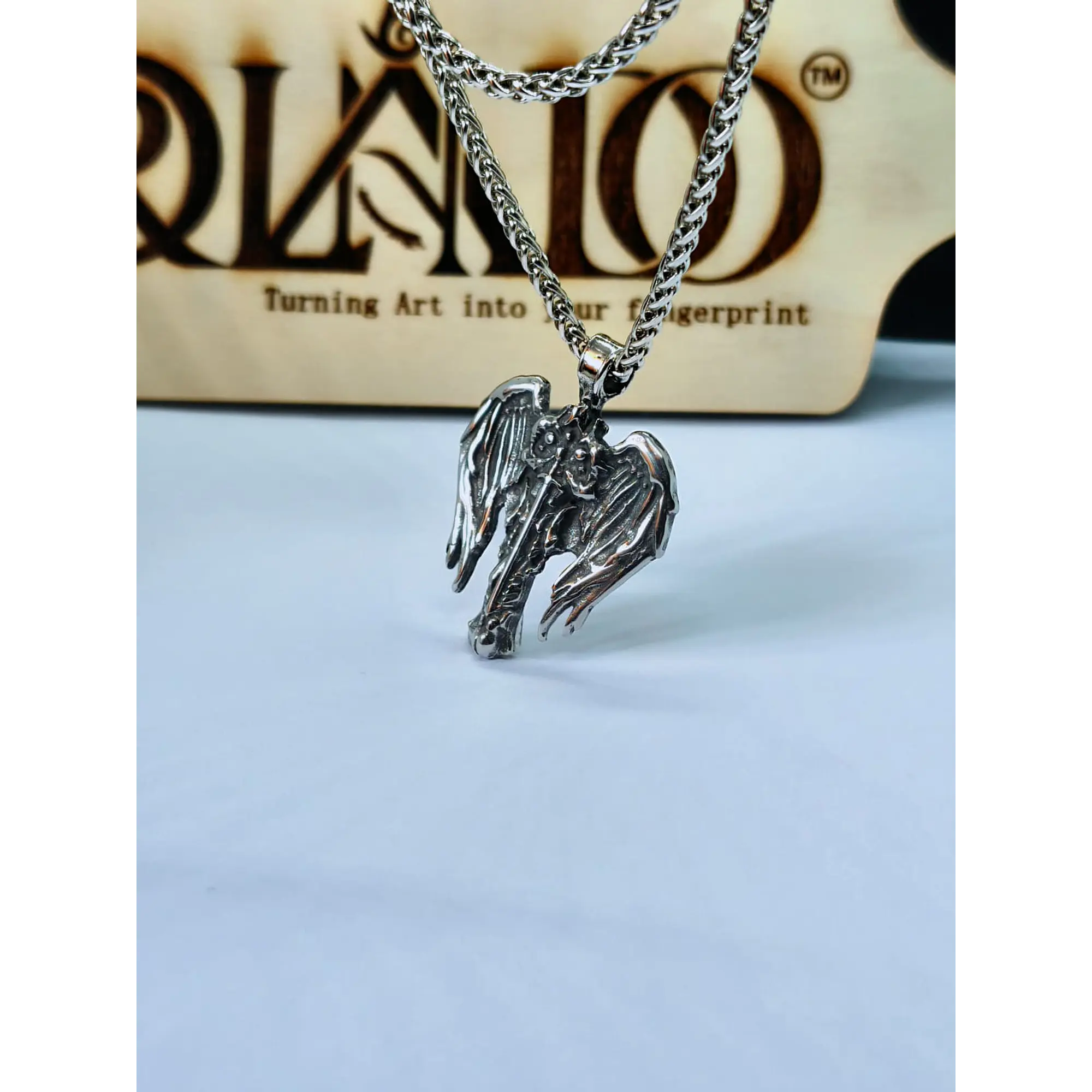 Colar Unissex com Pingente de Dragão Gótico Estilo Vintage - Aço Inoxidável 6