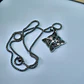 Stainless Steel Witch Knot Necklace - Celtic Protection Amulet - thumbnail 4