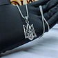 Collier avec pendentif trident ukrainien (Tryzub) en acier inoxydable - vignette 2
