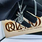 Collier avec pendentif trident ukrainien (Tryzub) en acier inoxydable - vignette 4