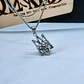 Collier avec pendentif trident ukrainien (Tryzub) en acier inoxydable - vignette 7