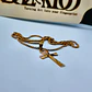 Colar com Pendente Cruz Ankh em Aço Inoxidável Dourado – Chave da Vida Egípci - Thumbnail 6