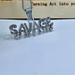Colar Silver Savage Iced Out – Pendente Cravejado com Brilhantes - Thumbnail 7