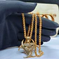 Colar Masculino Viking Triskelion Dourado – Pendente Mitologia Nórdica - Thumbnail 7
