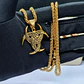 Colar Masculino Viking Triskelion Dourado – Pendente Mitologia Nórdica - Thumbnail 9